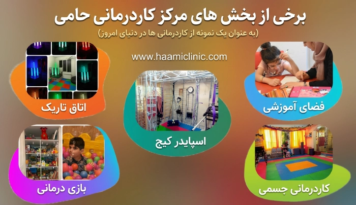 بخش های مرکز حامی