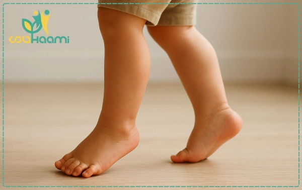 علائم روی پنجه راه رفتن بچهها چیست؟